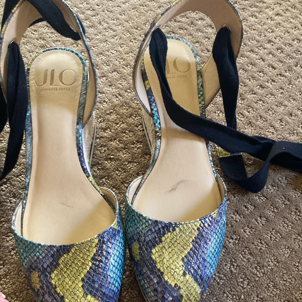 J.Lo Platform Espadrilles - image 1